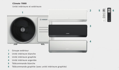 Mono-split Murale BOSCH Climate 7000i